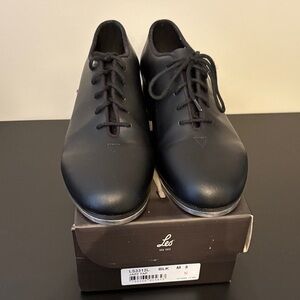 Leo Black Tap Shoes